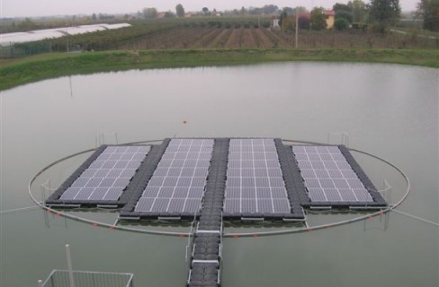 Al via l’impianto fotovoltaico galleggiante, in Puglia