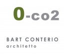 logo aziendale di 0-co2 architettura sostenibile