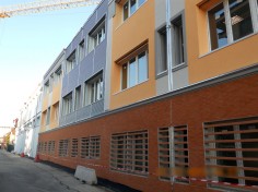 immagine in primo piano del progetto Ampliamento edificio scolastico esistente – Treviglio (Bergamo)