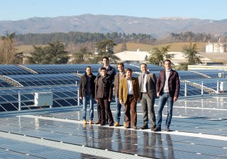 Il metereologo TV Luca Mercalli visita Baraclit e l’impianto fotovoltaico SolarLAB