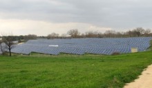 I moduli fotovoltaici dell’azienda marghigiana in un nuovo impianto a Villapiana