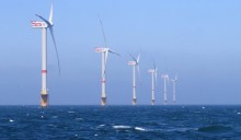 Turbina eolica da 6 MW nel mare del Nord