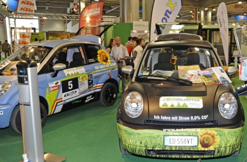 Fonti pulite e mobilità in Fiera a Bolzano