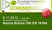 Il mondo dei bagni mobili a Ecomondo 2012