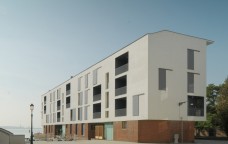 Edifici in rosso