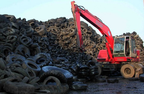 La nuova vita delle gomme fuori uso