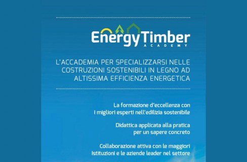 EnergyTimber Academy: al via le iscrizioni