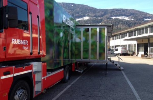 Il Rubner Truck on the road