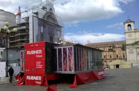 Rubner a L’Aquila: la sicurezza di costruire in legno