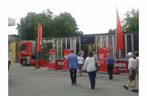 Pienone sul Rubner truck al mercato di Abano Terme