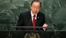 Ban Ki-Moon sul clima: “Necessario raddoppiare investimenti in rinnovabili”