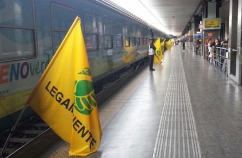 Inizia il viaggio ambientalista del Treno verde di Legambiente