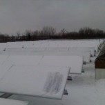 Canadian Solar - sistema fotovoltaico innevato
