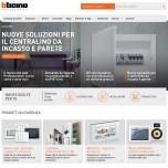 BTicino Professionisti_homepage